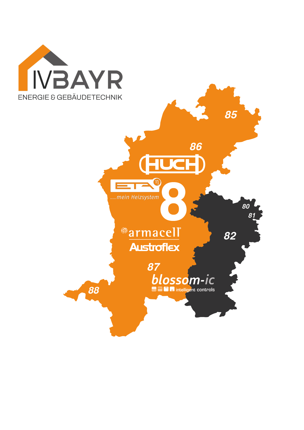 Vertriebsgebiet Bayern